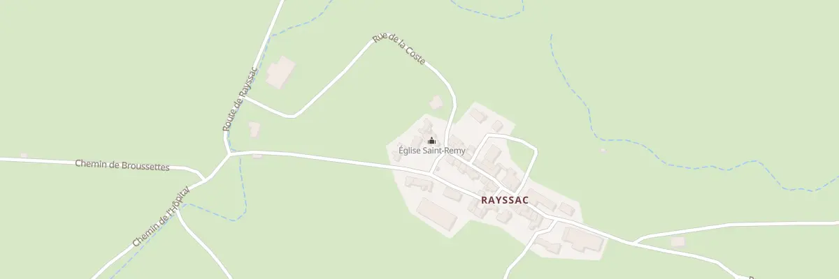 Plan du 5230 Rayssac à Vabres-l’Abbaye