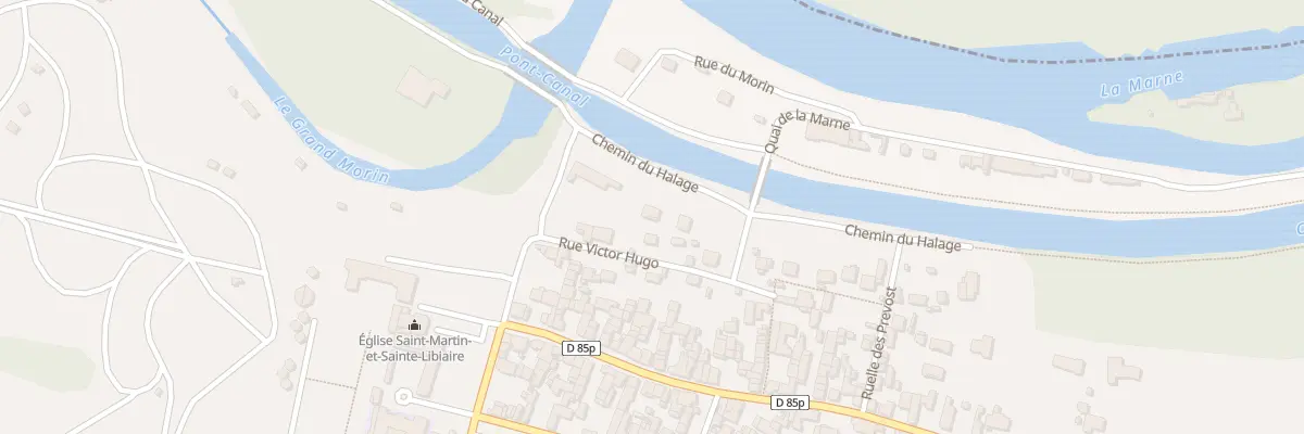 Plan du 3 Rue Victor Hugo à Condé-Sainte-Libiaire