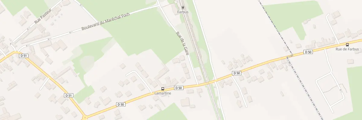 Plan du 22 Rue de la Gare à Farbus