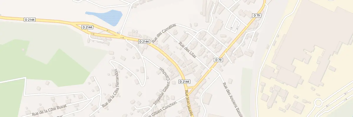 Plan du 29 Rue Jean Jaurès à Saint-Éloy-les-Mines