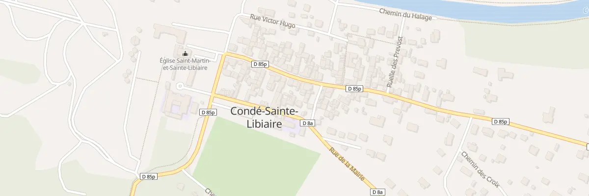 Plan du 58 Rue Pasteur à Condé-Sainte-Libiaire