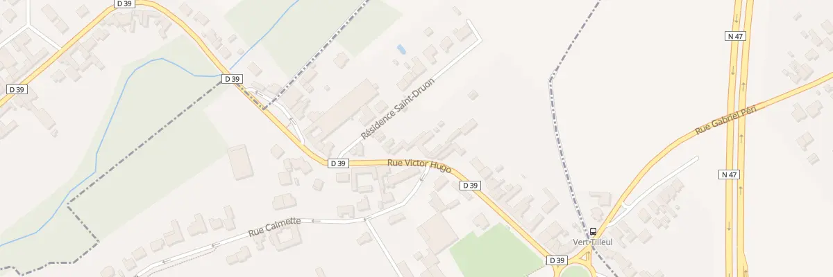 Plan du 36 Rue Victor Hugo à Bénifontaine