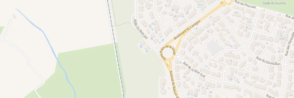 Plan du 2 All du Bois Joli à Saint-Estève