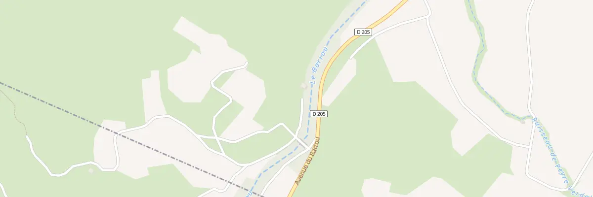 Plan de La Balareno à Saint-Jean-de-Barrou