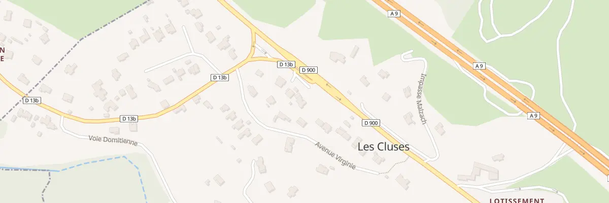 Plan du 4 Mas d’En Fourcade aux Cluses