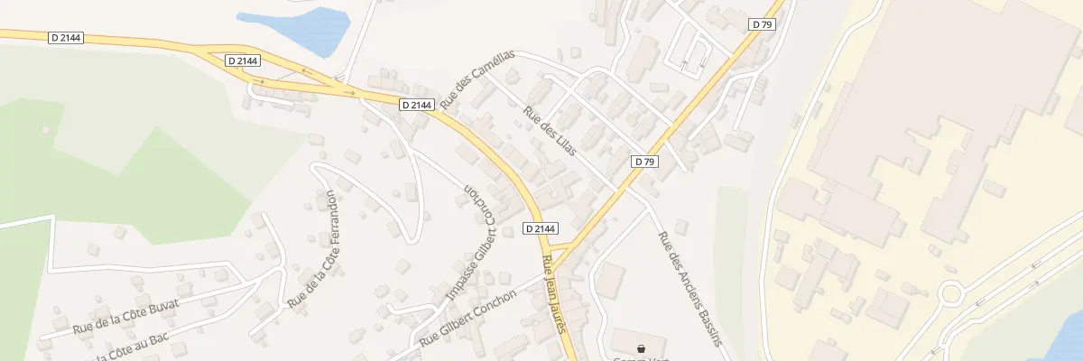 Plan du 37 Rue Jean Jaurès à Saint-Éloy-les-Mines