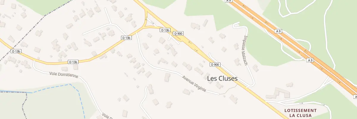 Plan du 7 Av Virginie aux Cluses