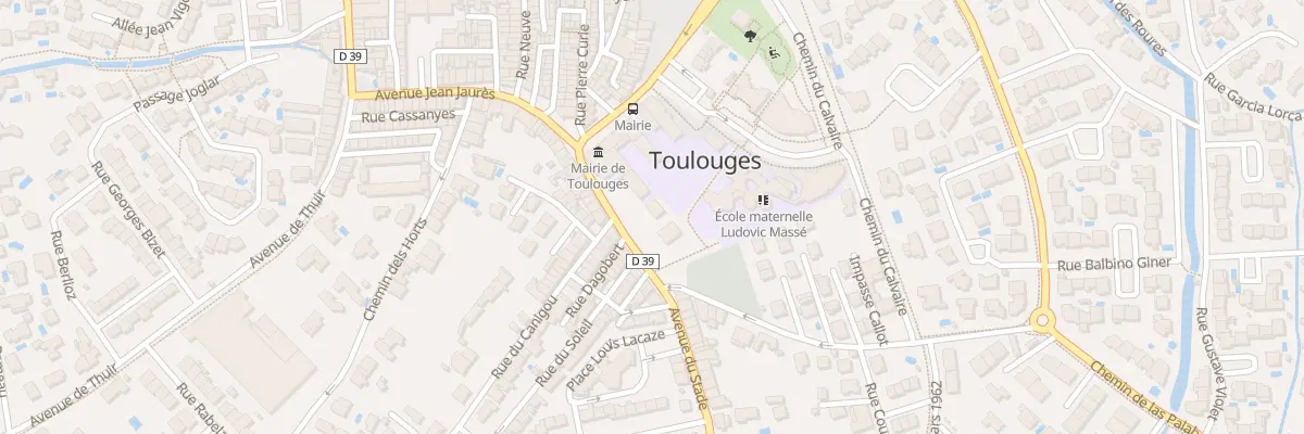 Plan du 3 Av Aristide Maillol à Toulouges