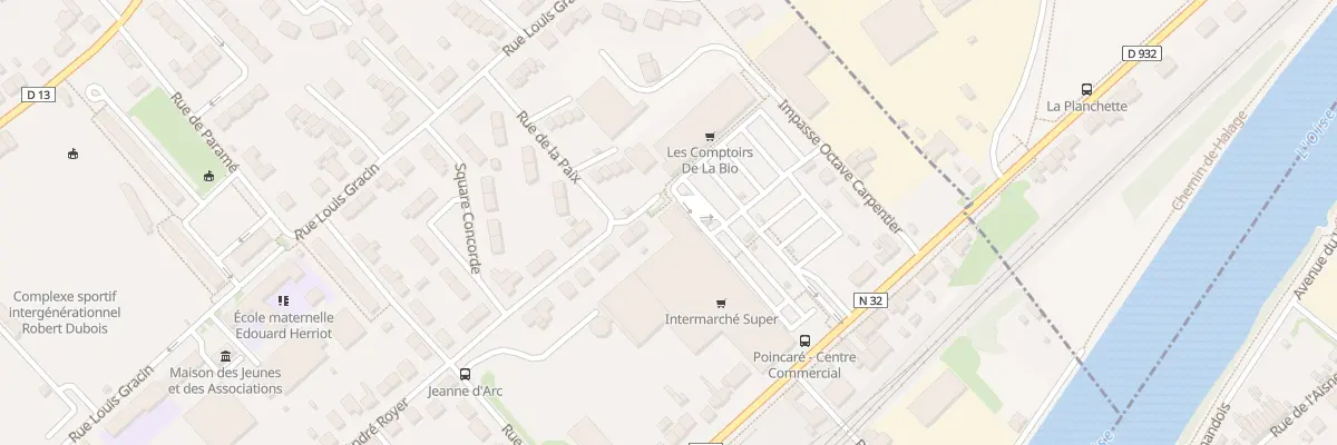 Plan du 482 Rue André Royer à Margny-lès-Compiègne