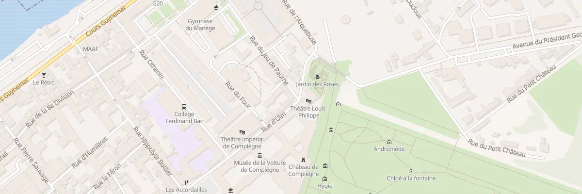 Plan du 10 Rue d’Ulm à Compiègne