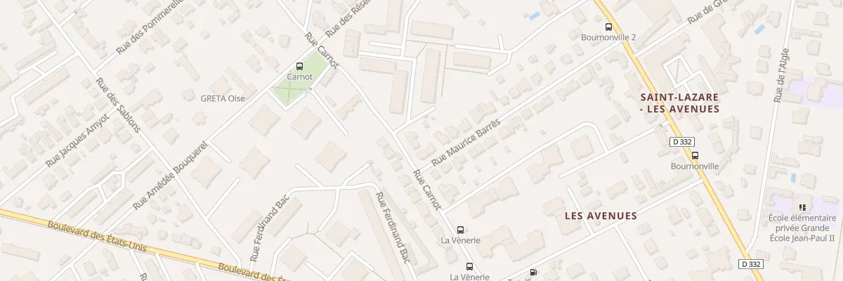 Plan du 75T Rue Carnot à Compiègne