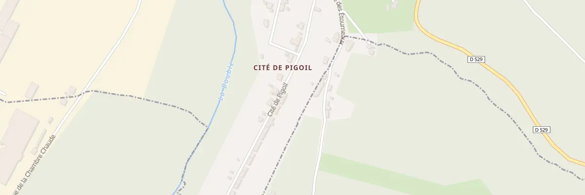 Plan du 265 Cité de Pigoil à Saint-Éloy-les-Mines