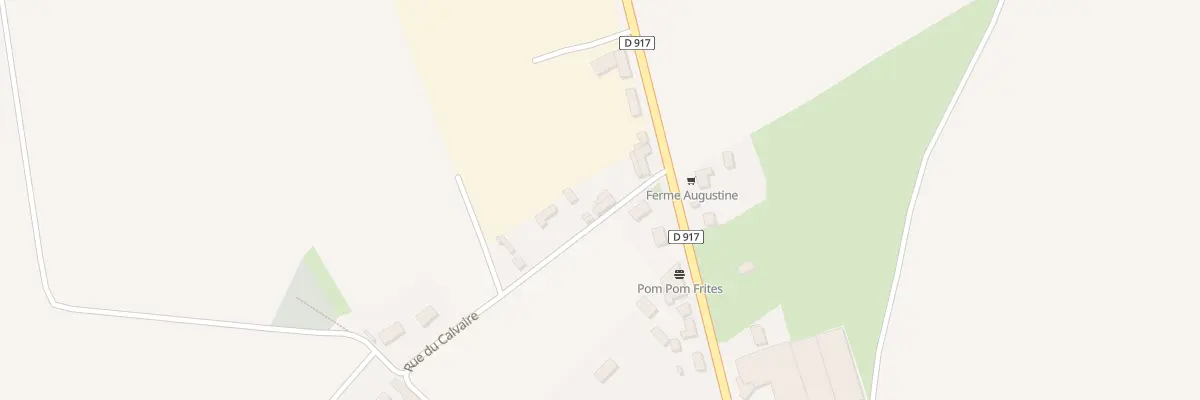 Plan du 1 Rue du Calvaire à Béhagnies