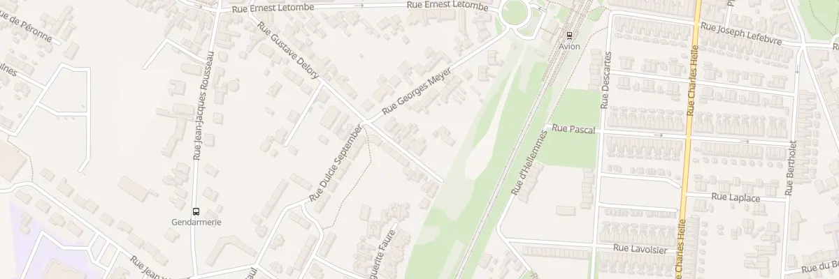 Plan du 33 Rue Gustave Delory à Avion