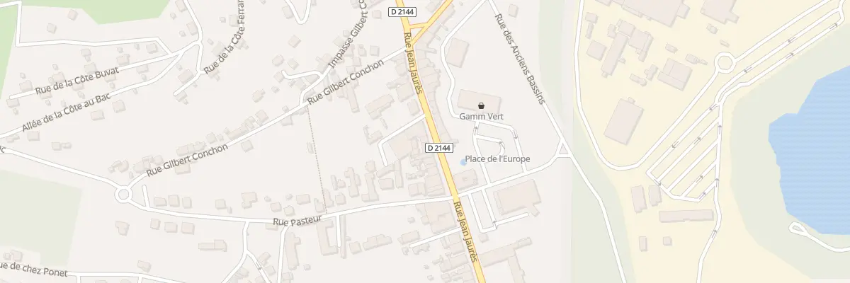 Plan du 54 Rue Jean Jaurès à Saint-Éloy-les-Mines