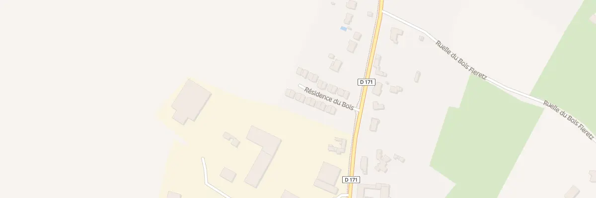 Plan du 15 Res du Bois à Fleurbaix