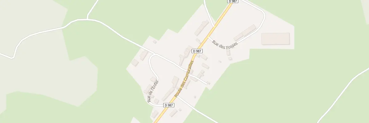 Plan du 5031 Les Ayes à Teilhet