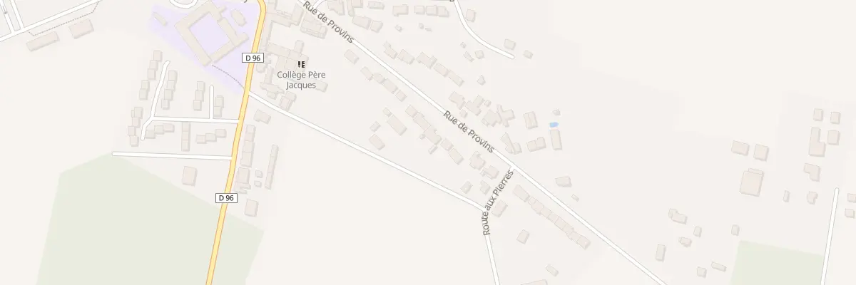 Plan du 14 Rue de Provins à Villeneuve-le-Comte