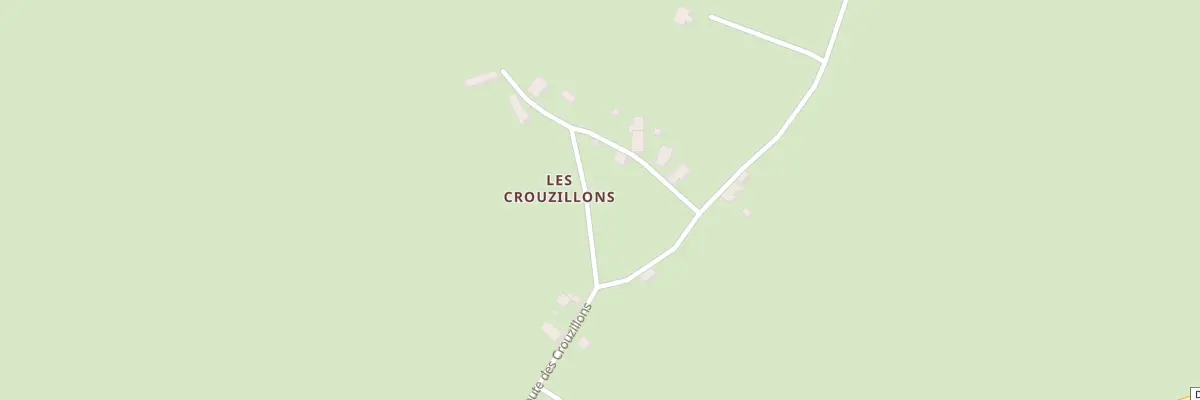 Plan du 5060 Les Crouzillons à Buxières-sous-Montaigut