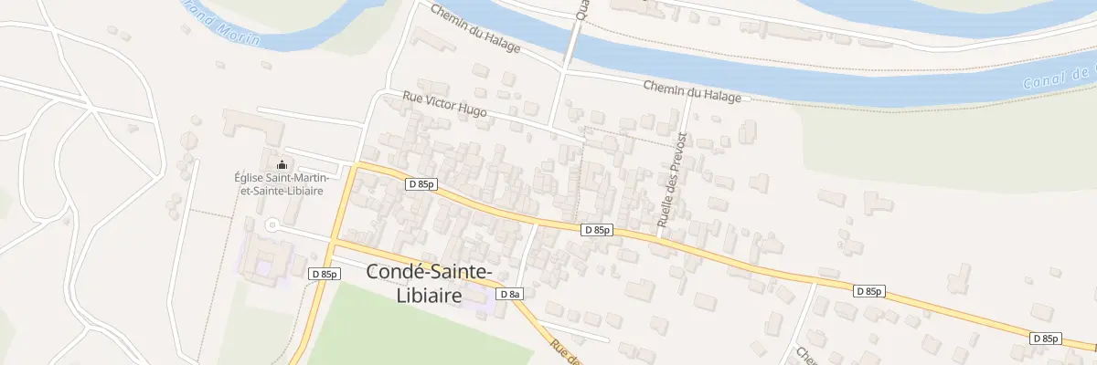 Plan du 79 Rue Pasteur à Condé-Sainte-Libiaire