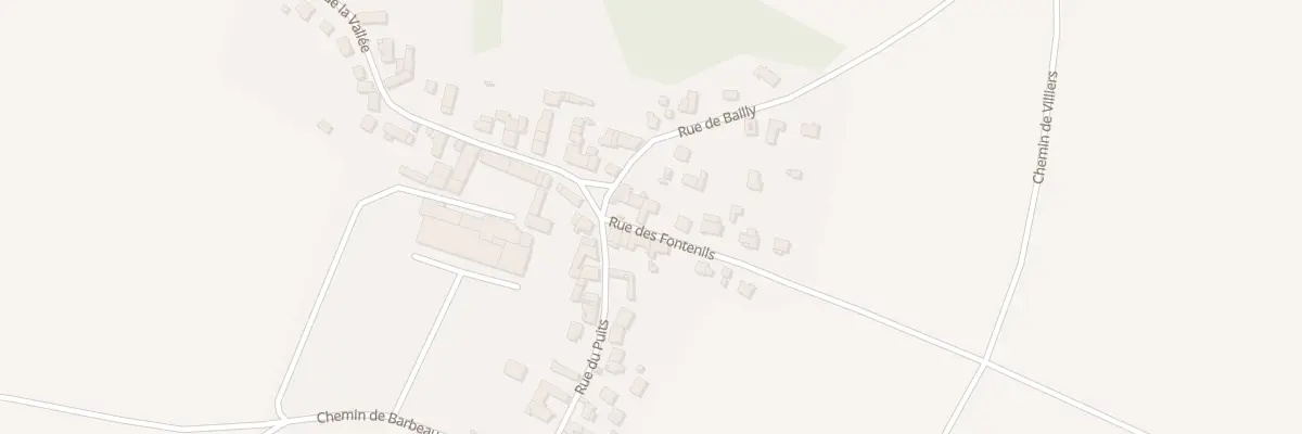 Plan du 3 Rue des Fontenils à Machault