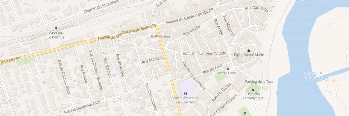 Plan du 11 Av Mal de Lattre de Tassigny au Boulou