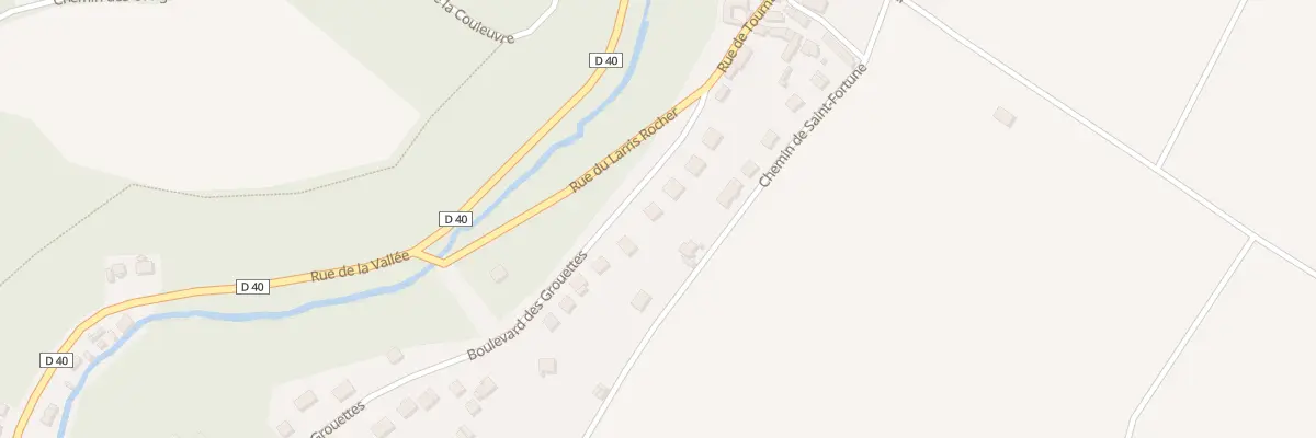 Plan du 40 Bd des Grouettes à Vernou-la-Celle-sur-Seine