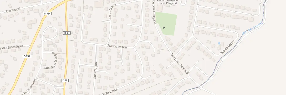 Plan du 2 All de l’Ile de France à Montry