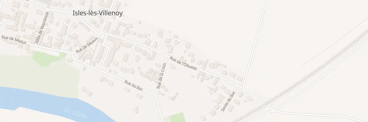 Plan du 23 Rue de l’Olivette à Isles-lès-Villenoy