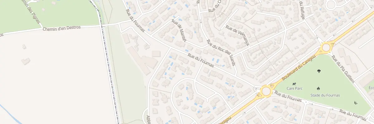 Plan du 102 Rue du Fournas à Saint-Estève