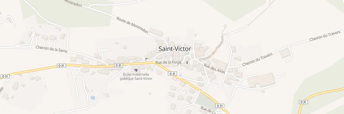 Plan du 5036 Saint Victor à Saint-Victor-et-Melvieu