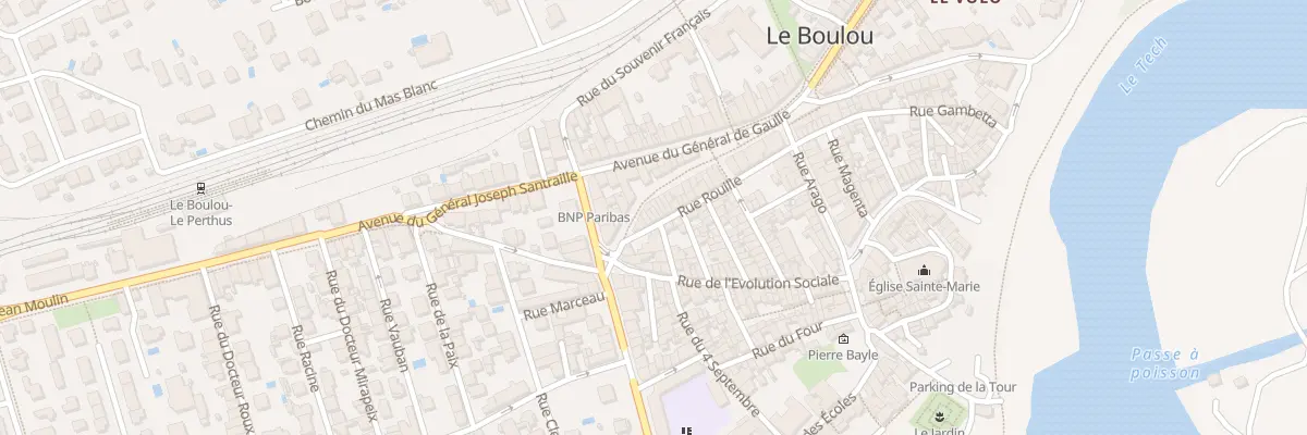 Plan du 24 Rue Rouille au Boulou