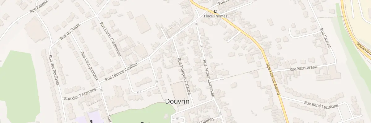 Plan du 7 Rue Delattre à Douvrin