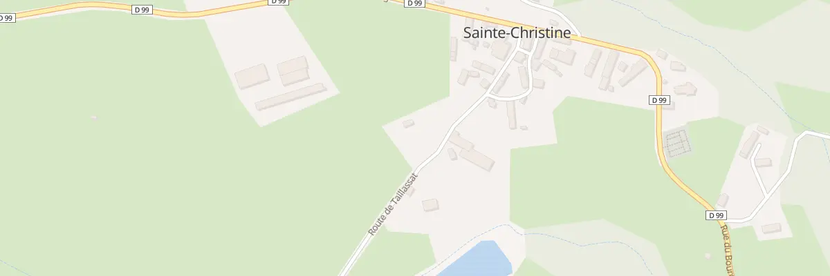 Plan du 5126 Tailassat à Sainte-Christine