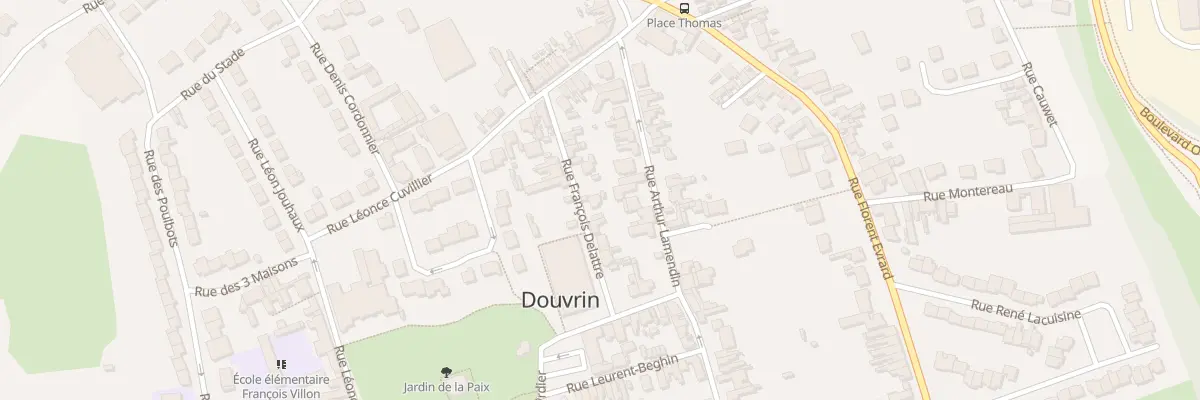 Plan du 5 Rue Delattre à Douvrin