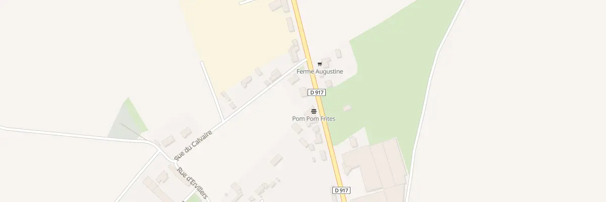 Plan du 17 Rte Nationale à Béhagnies
