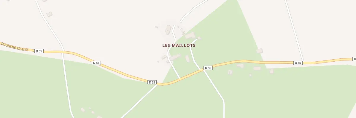 Plan du 120 Les Maillots à Sainte-Gemme-en-Sancerrois