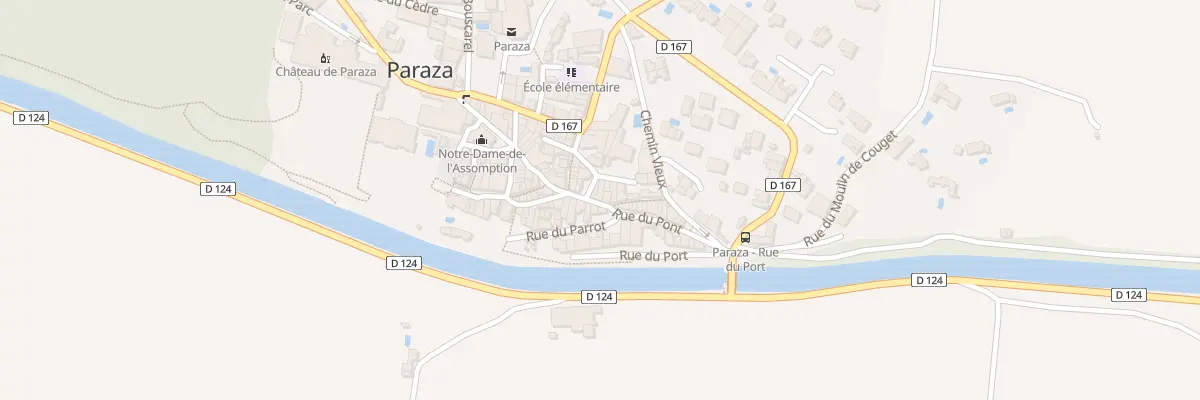 Plan du 106 Rue du Pont à Paraza