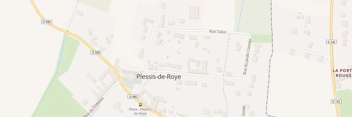 Plan du 9353F Rue Saint-jean à Plessis-de-Roye