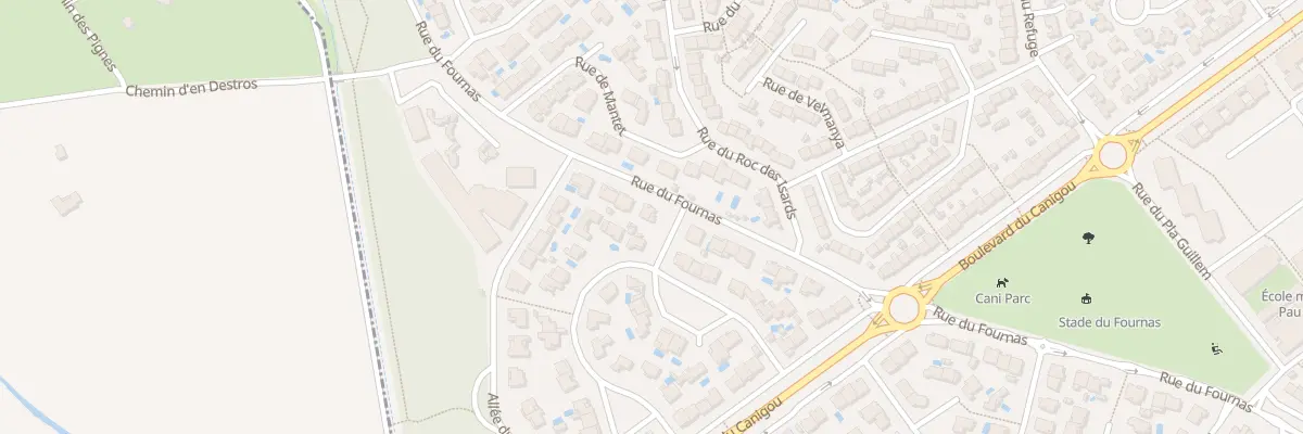 Plan du 100 Rue du Fournas à Saint-Estève