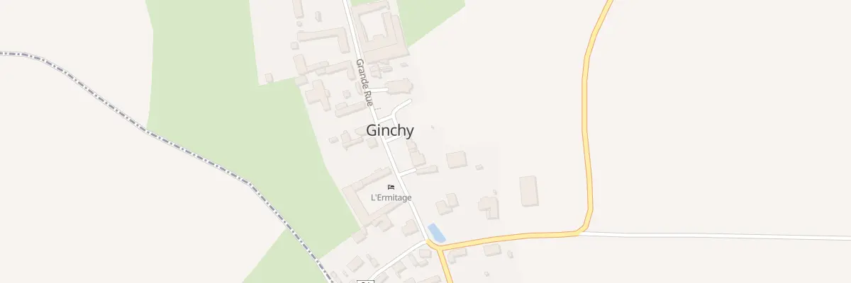 Plan du 8 Gr Grande Rue à Ginchy