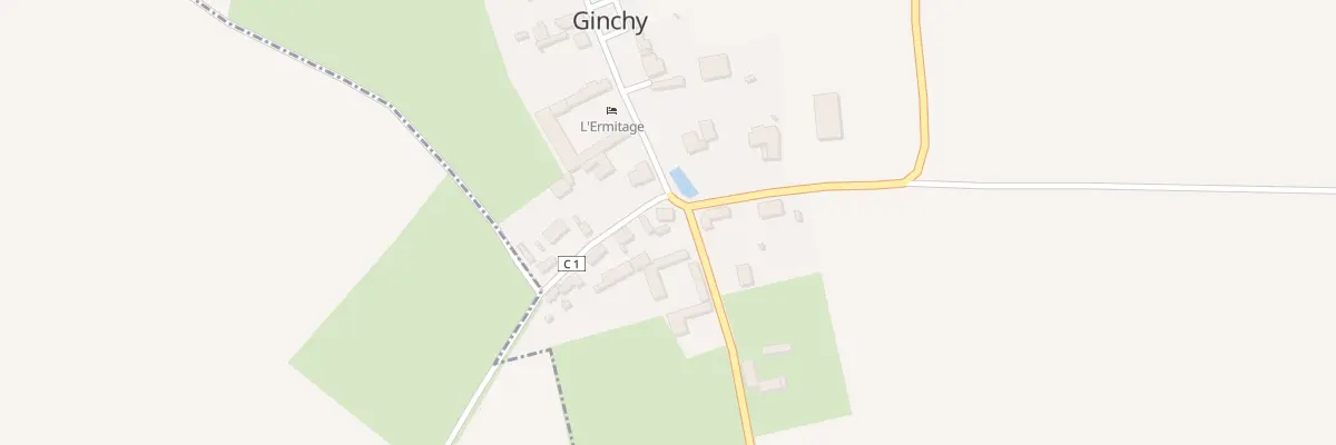Plan du 1 Rue de Guillemont à Ginchy