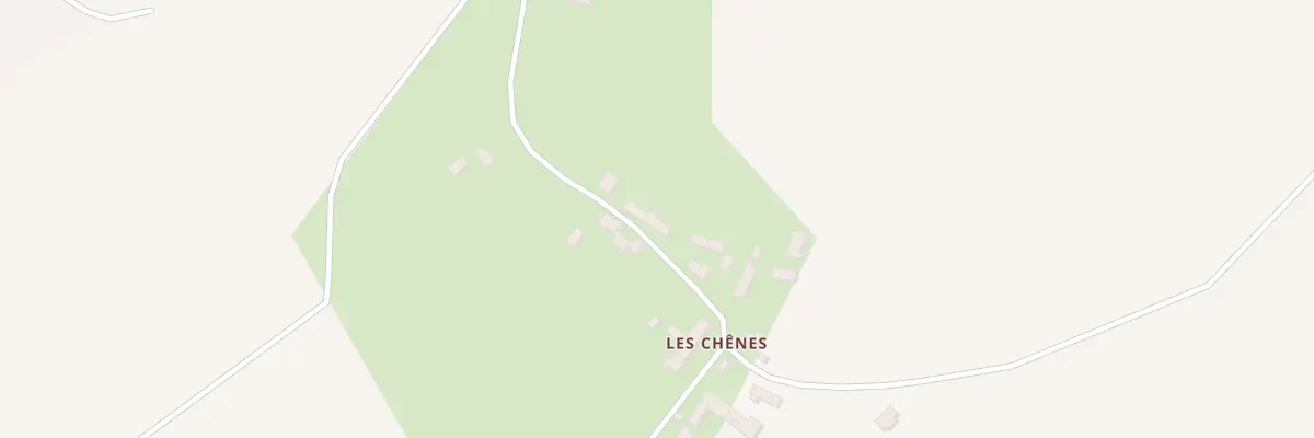 Plan du 5 Les Chenes à Couy