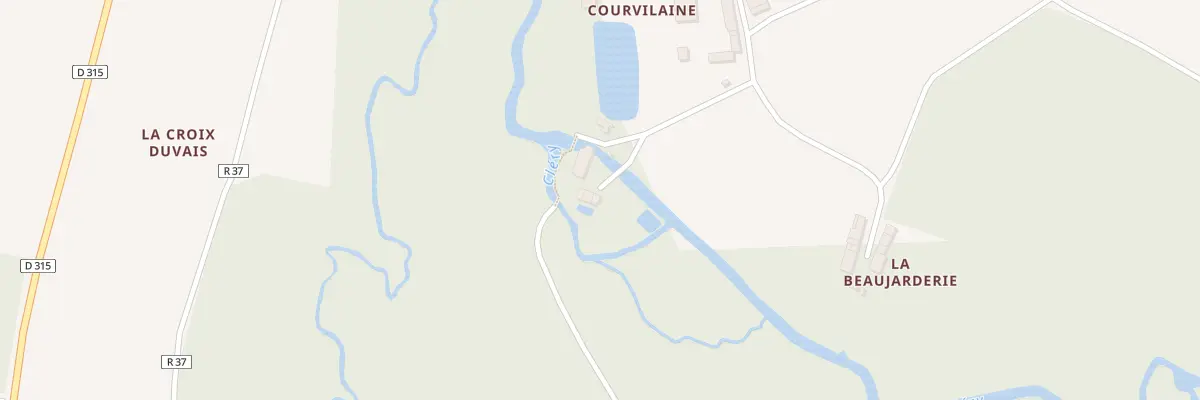 Plan du 5116 Courvilaine à Griselles