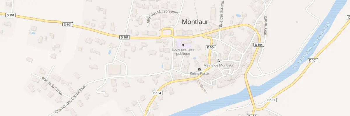Plan du 5324 Rue de Rounel à Montlaur