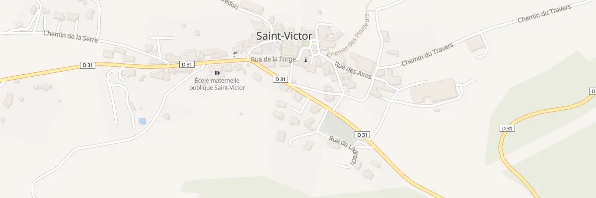 Plan du 36 Pl du Vignal à Saint-Victor-et-Melvieu