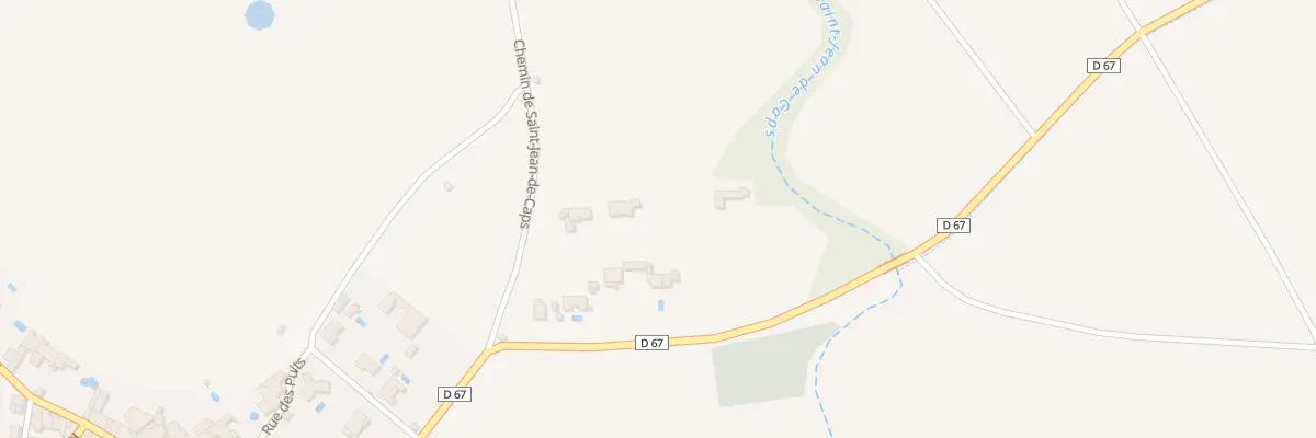 Plan du 2 Che de Saint Jean de Caps à Mailhac