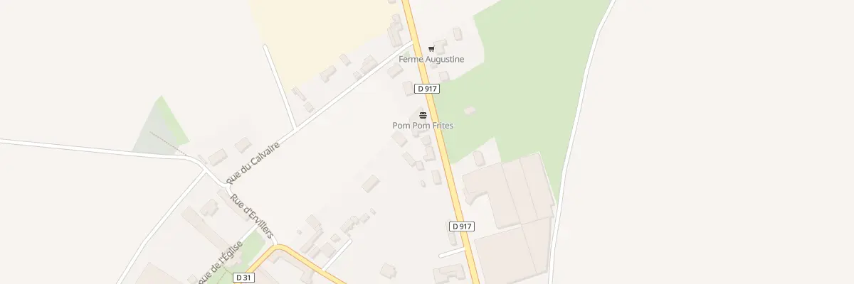 Plan du 11 Rte Nationale à Béhagnies