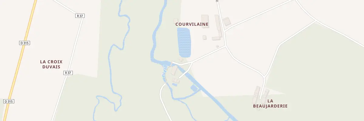Plan du 5404 Le Moulin des Aulnes à Griselles