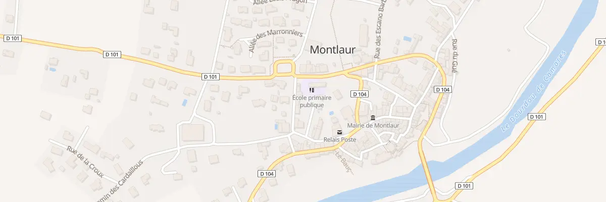 Plan du 5103 Rue de Rounel à Montlaur